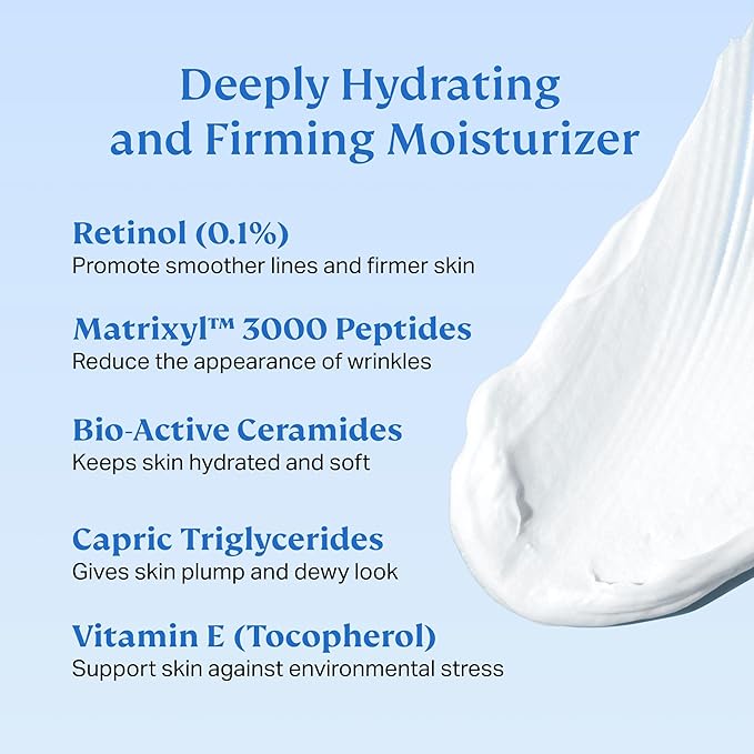 HYDRONOVA Anti-Aging Moisturizer Face Cream and Tighten and Lift Neck Cream - Facial Moisturizer for Women - Skin-Firming Wrinkle Formula with Retinol - PM Moisturizer for Face, Neck and Décolleté-FemmiqueWomen