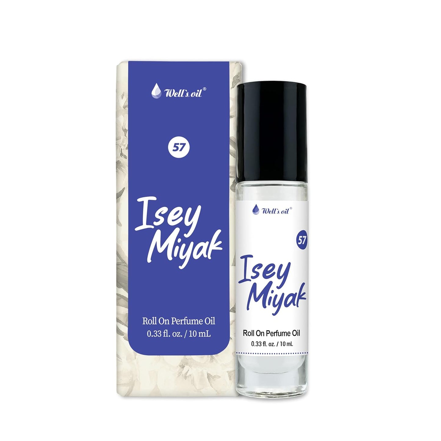 Well's Oil Well's Perfume Oil Roll-On (Isey Miyak) | Clean, Rich, Pure Scent | Alcohol-Free | Oil Based | Long Lasting | Concentrated Roll-on Perfumes for Women and Men |10 ml / 0.33 fl Oz-FemmiqueWomen