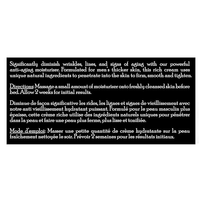 Brickell Men's Revitalizing Anti-Aging Cream For Men, Natural and Organic Anti Wrinkle Night Face Cream To Reduce Fine Lines and Wrinkles, 2 Ounce, Unscented-FemmiqueWomen