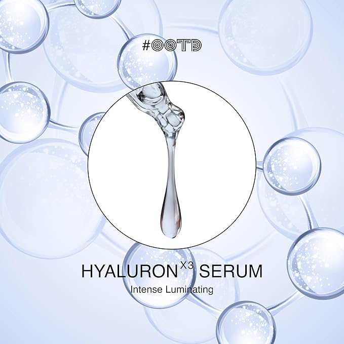 #OOTD Triple Hyaluron Hydrating Mask for Dry and Sensitive Skin, Anti Aging, Tightening and Moisturizing, Korean Vegan Beauty, Hyaluronic Acid, Caffeine, Vitamin C 10EA-FemmiqueWomen