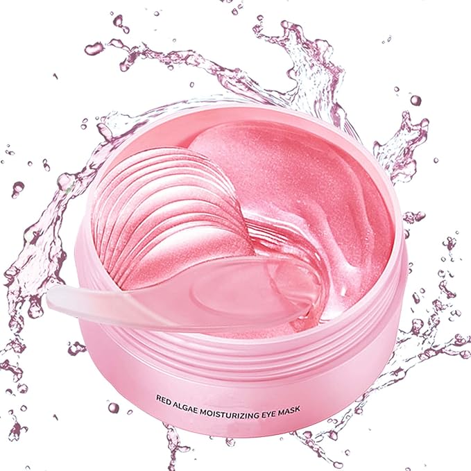 30 Pairs Gold Under Eye Masks,Moisturizing Hydrating Under Eye Patches for Puffy Eyes,Under Eye Treatment for Dark Circles Eye Bags Fine Lines,Eye Skin Care Products for Women & Man-FemmiqueWomen