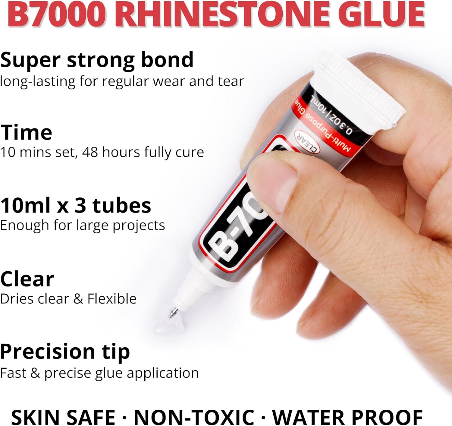 30000Pcs Resin Jelly Rhinestones Set for Crafting Bedazzling, Red ab Flatback Gems Jewels for Crafts Clothes Shoes Fabric Outfit Nails Makeup, Flat Back Crystal 2-6mm with b 7000 Glue-FemmiqueWomen