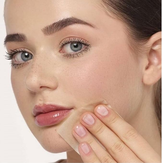 ARTDECO Oil Control Paper - Oil-Absorbing Blotting Paper - Gives Your Complexion a Matte Finish - Refill Pack with 100 Sheets - For Makeup - For Oily Skin - Easy Take Out Design - Face Wash - 100pcs-FemmiqueWomen