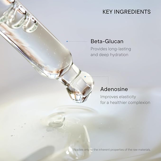 IUNIK Beta-Glucan Power Deep Moisture Vegan Serum Intense Hydration Mushroom Yeast Extracts Naturally-derived - Dry Mature Sagging Sensitive Skin Cell Regenerating Lifting Korean Skincare-FemmiqueWomen