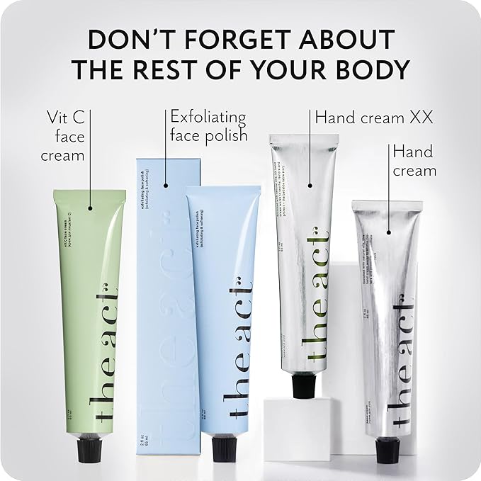 THE ACT Solid Coconut Body Butter – Organic Vegan Moisturizer with Shea & Almond Oils – Melts in Hands – Massage Balm for Dry Skin – Natural Skincare for Women & Men – 6 oz with Spatula-FemmiqueWomen