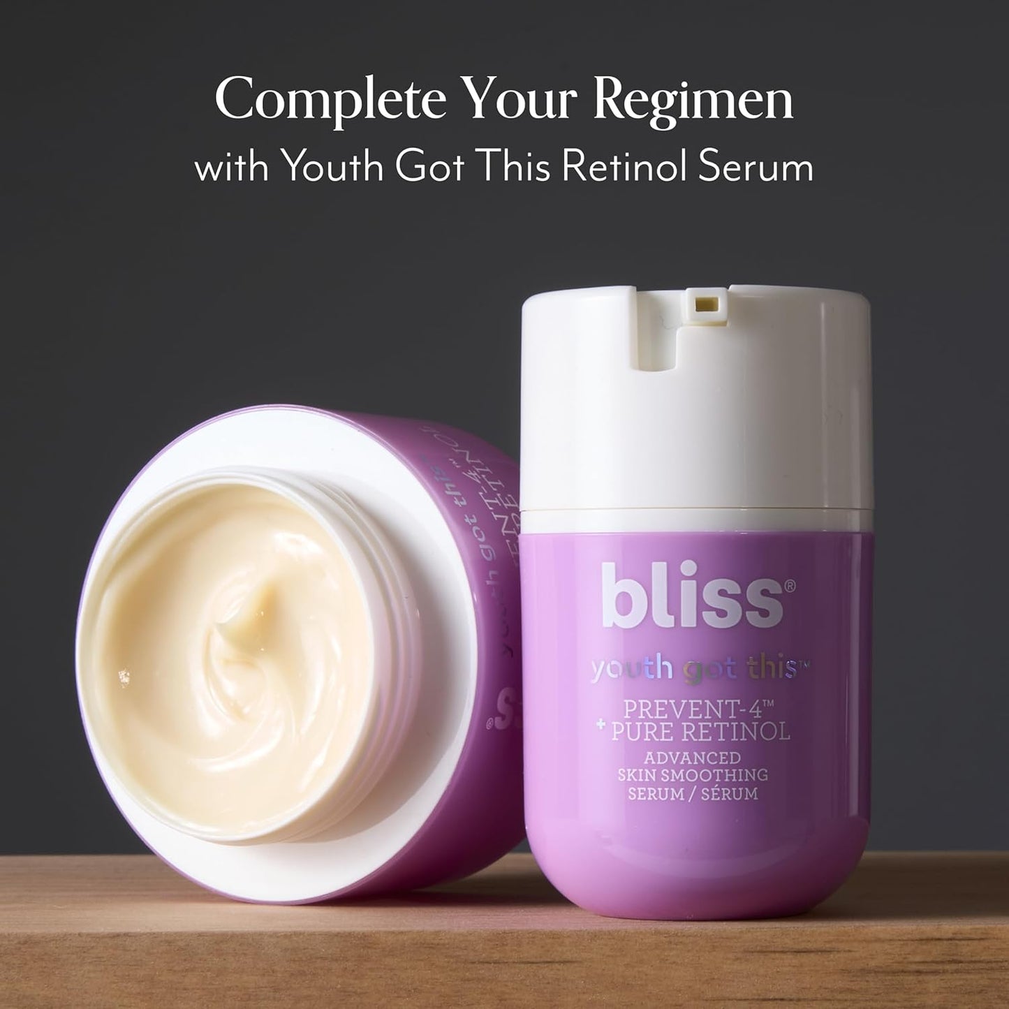 Bliss Youth Got This Retinol Moisturizer | Pure Retinol + PREVENT-4™ Complex for Fine Lines, Texture & Deep Hydration | Clean, Fragrance-Free, Vegan & Cruelty-Free | 50 mL-FemmiqueWomen