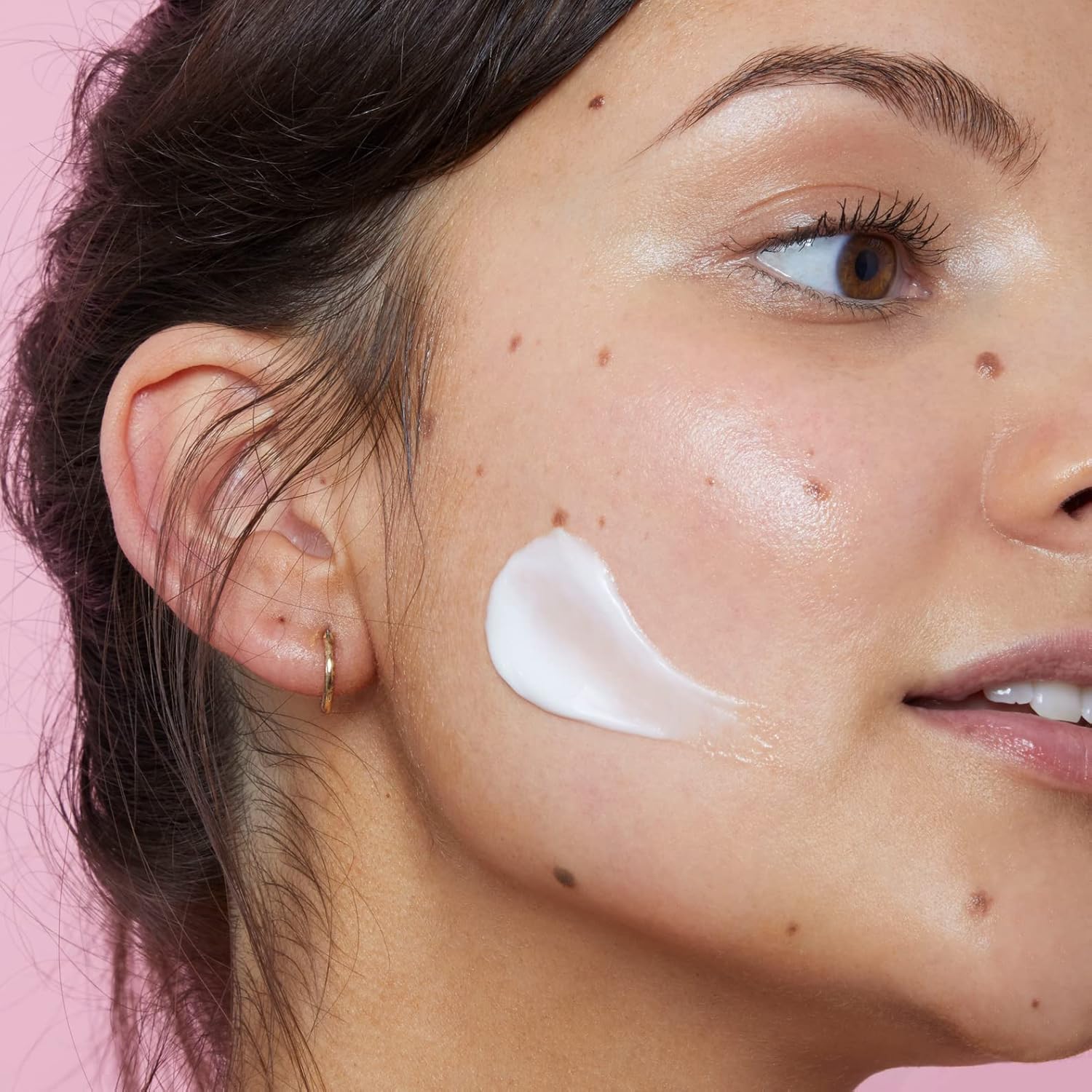 Soap & Glory Peaches & Clean Deep Cleansing Milk - 4 in 1 Milk Cleanser & Makeup Remover with Peach Extract, Ginseng & Jojoba Oil - Hydrating Facial Cleanser for Clarified & Energized Skin (350ml)-FemmiqueWomen