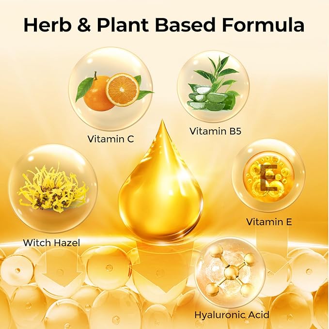 2 Packs Vitamin C Serum for Face –Anti Aging Face & Eye Serum, Hyaluronic Acid, Reduce Fine Lines, Dark Spots and Wrinkle-FemmiqueWomen