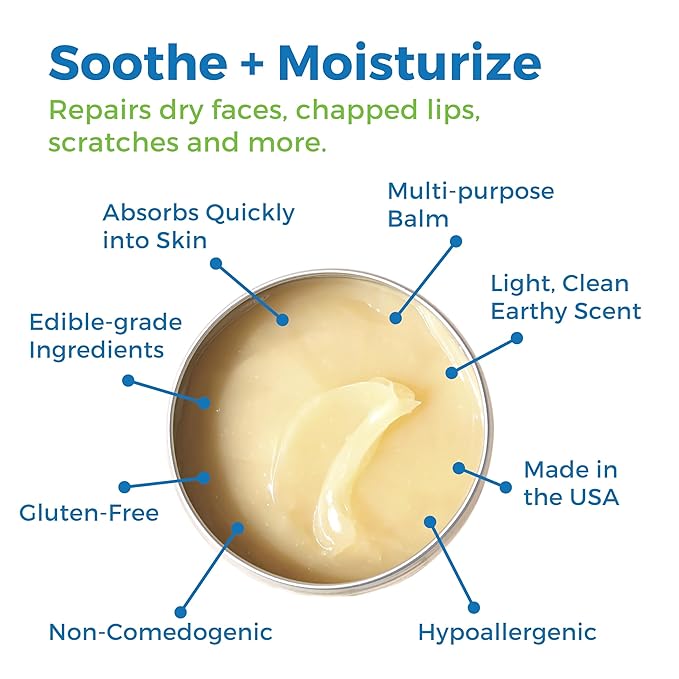 Waxhead Aftersun Body Butter for Sunburn Relief - Also great Tattoo Balm, Eczema Cream for Kids Adults, After Sun Lotion, Sunburn Treatment, Healing Salve-FemmiqueWomen