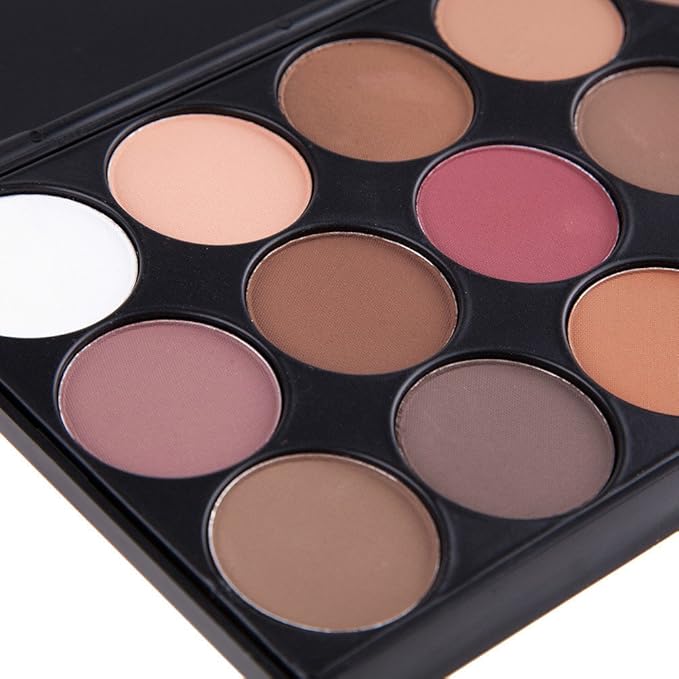 15 Colors Eyeshadow Makeup Palette Cosmetic Contouring Kit - Perfect for Professional and Daily Use-FemmiqueWomen
