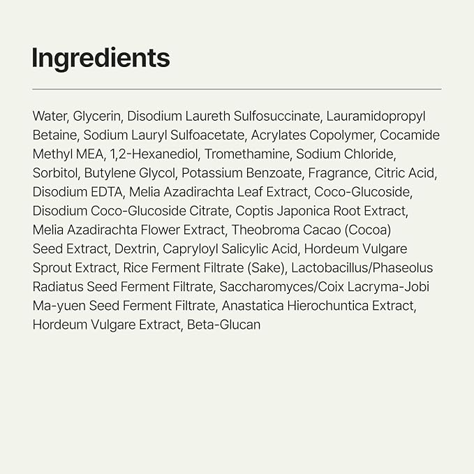 Gel Cleanser, Big Size, Gentle Exfoliation and Face cleanser for Sensitive Skin, Korean Skin Care, Vegan, 6.93 Fl Oz-FemmiqueWomen