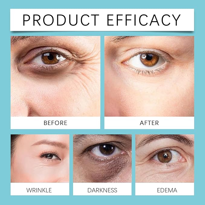 Instant Firm Eye Tightening Cream with Caffeine & Collagen & Vitamin E, Instant Firming Eye Cream, Eye Tightener Cream Travel Size 1 Fl Oz-FemmiqueWomen