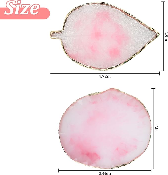 2 Pieces Nail Art Palettes Nail Polish Palette Mixing Palette Makeup Plate Nail Plates for Nail Art Nail Tip Holder Nail Art Display-FemmiqueWomen