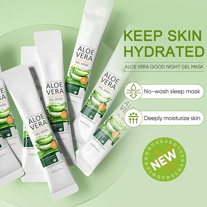 13Pcs Skin Care Products Set, Aloe Vera Skin Care Sets, Skin Care Gift Set for Women Girls, Skincare Routine Set, Face Care Kit for Dry Skin, Hydrating Moisturizer, Cleanser, Face Massage Roller-FemmiqueWomen