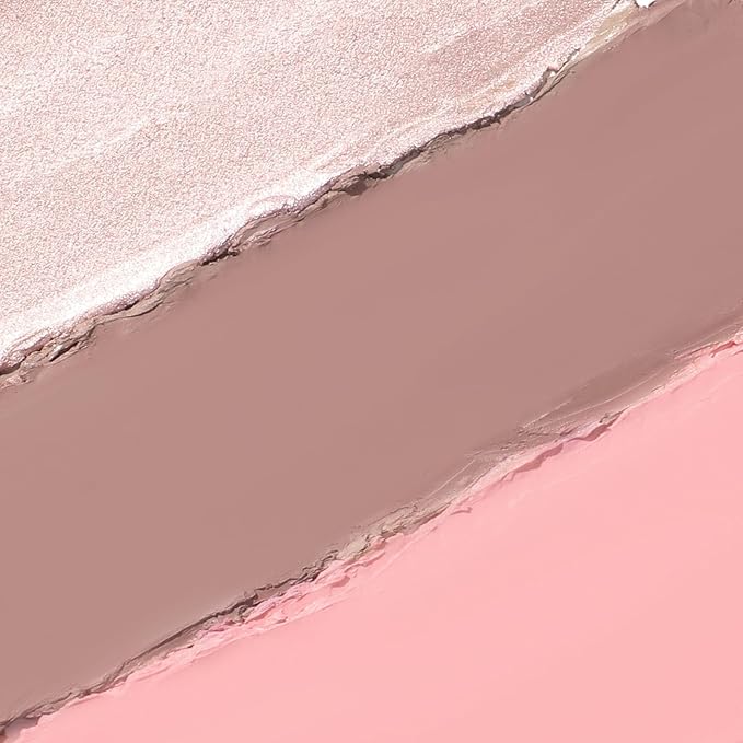 3 Pcs FAIR-COOL Contour Stick Set,Cream Blush & Highlighter Bronzer Pen,Long Lasting & Smooth Natural Face Contouring Illuminator,Professional Makeup Kit for All Skin-FemmiqueWomen