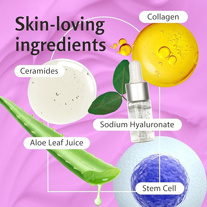 Moisturizing Breast Enhancement Cream for Women - Breast Firming and Lifting Cream with Collagen and Ceramides - Clarifying Neck and Breast Enhancer Cream for Wrinkles and Dry Skin-FemmiqueWomen