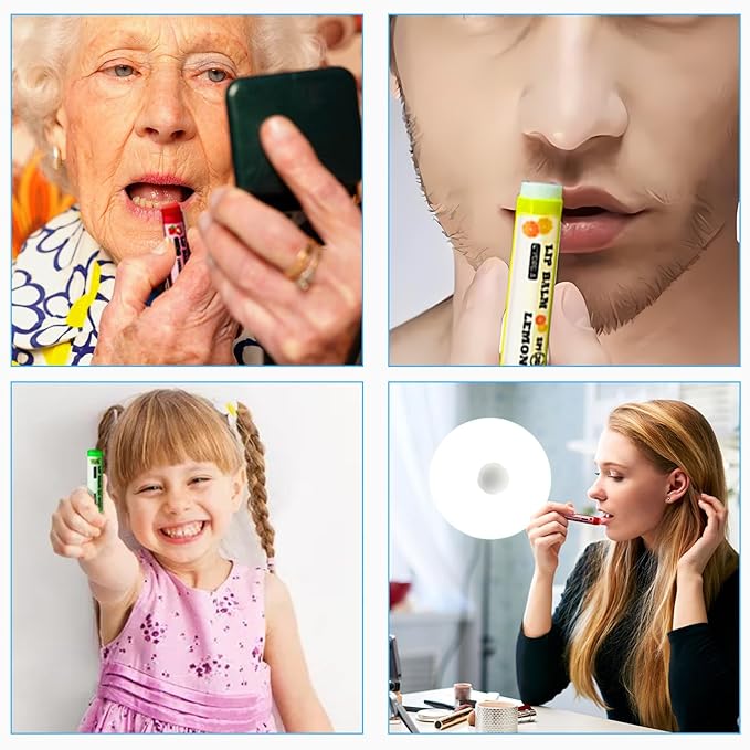 3 Pack SPF Lip Balm Bulk - SPF 30 SunGuard Lip Balm Sunscreen- Summer Protection for Lasting Hydration UV Defense Prevents and Soothes Dry, Chapped Lips-3 Delicious Flavors-FemmiqueWomen