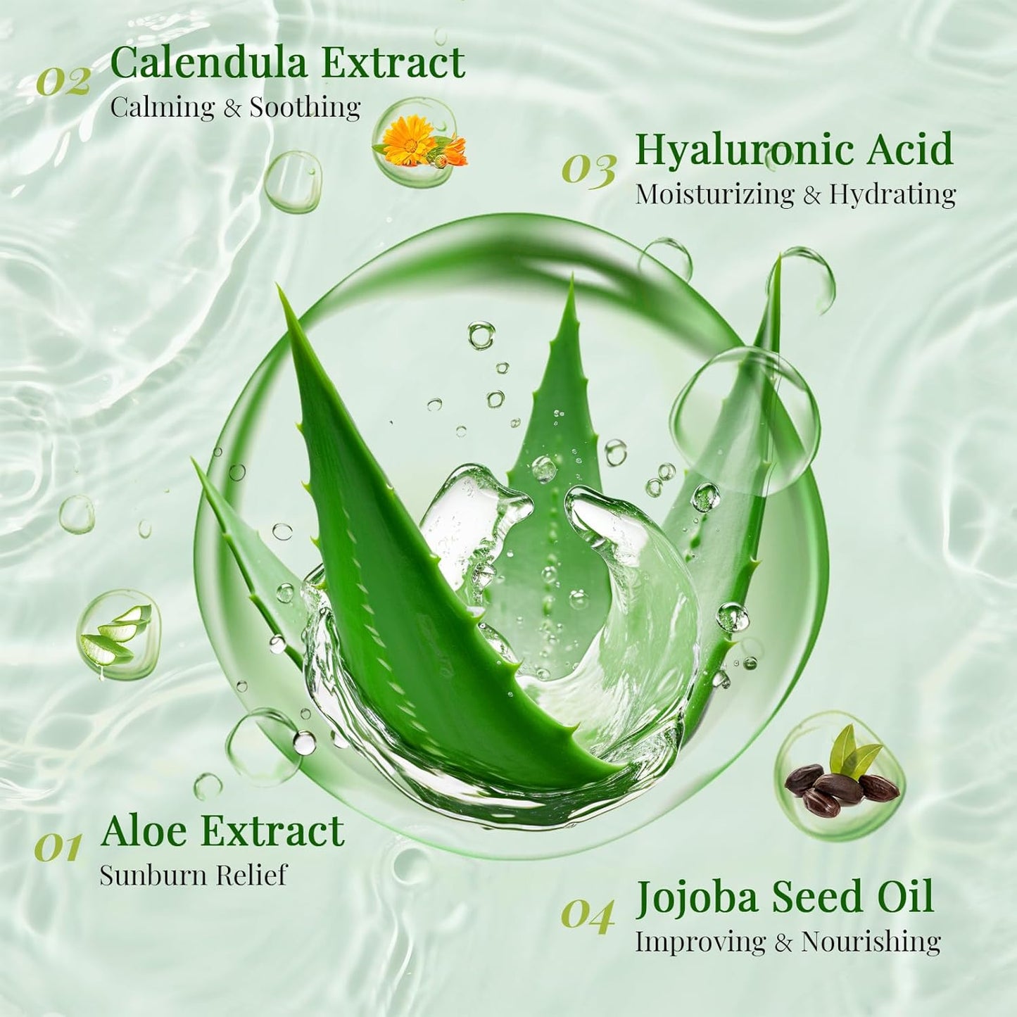 30 Pack Aloe Vera Gel and 30 Pack Face Masks Skincare, Aloe Vera Gel and Facial Mask for Face, Hair, Body, Skin, Bulk Travel Size Aloe Gel and Mask for Sunburn Relief-FemmiqueWomen