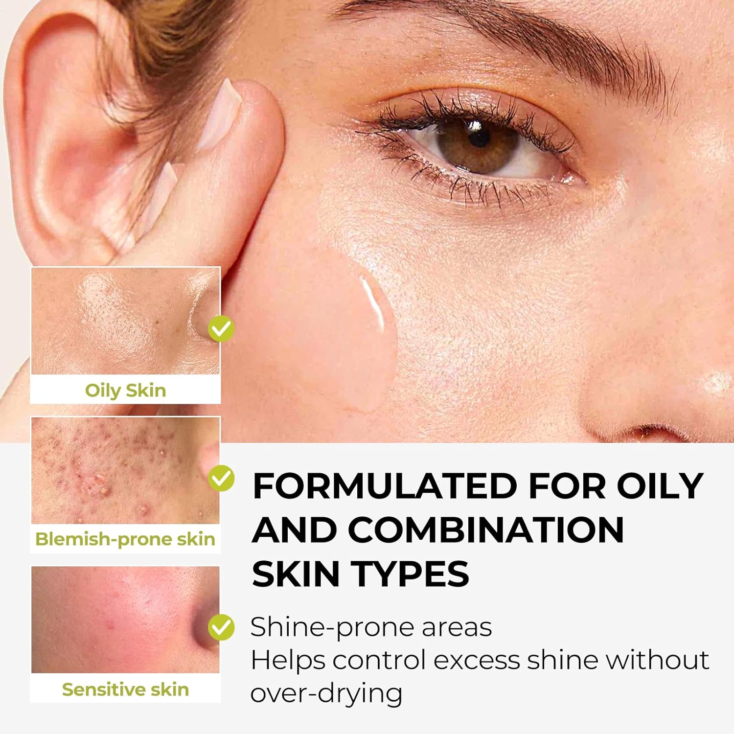 2% Salicylic Acid Face Serum for Oily, Blemish-Prone Skin - Treatment with Witch Hazel to Control Oil, Minimize Pores, Exfoliating & Soothing Skin - For Men & Women, 1.01 Fl Oz.-FemmiqueWomen