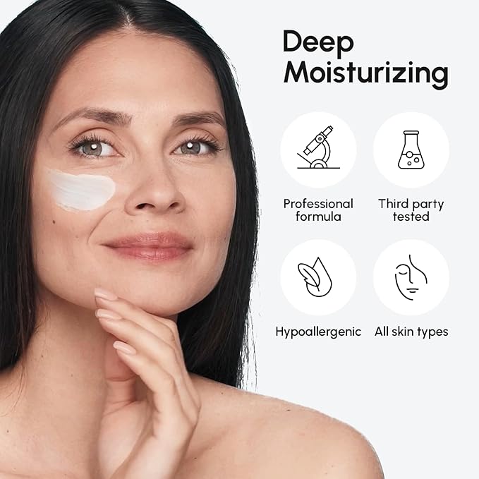 MAREE Face Moisturizer Retinol Cream for Face - Wrinkle Cream for Women - Anti Aging Face Cream - Facial Moisturizer with Collagen - Crema Hidratante Para la Cara for Skin Tightening-FemmiqueWomen