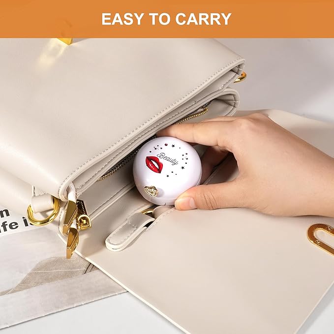 2 Pack Lip Balm Containers,Plastic Portable Empty Lip Balm Container with Mirror and Silicone Lip,Empty Lipstick Dispenser Box for Travel,Home-FemmiqueWomen