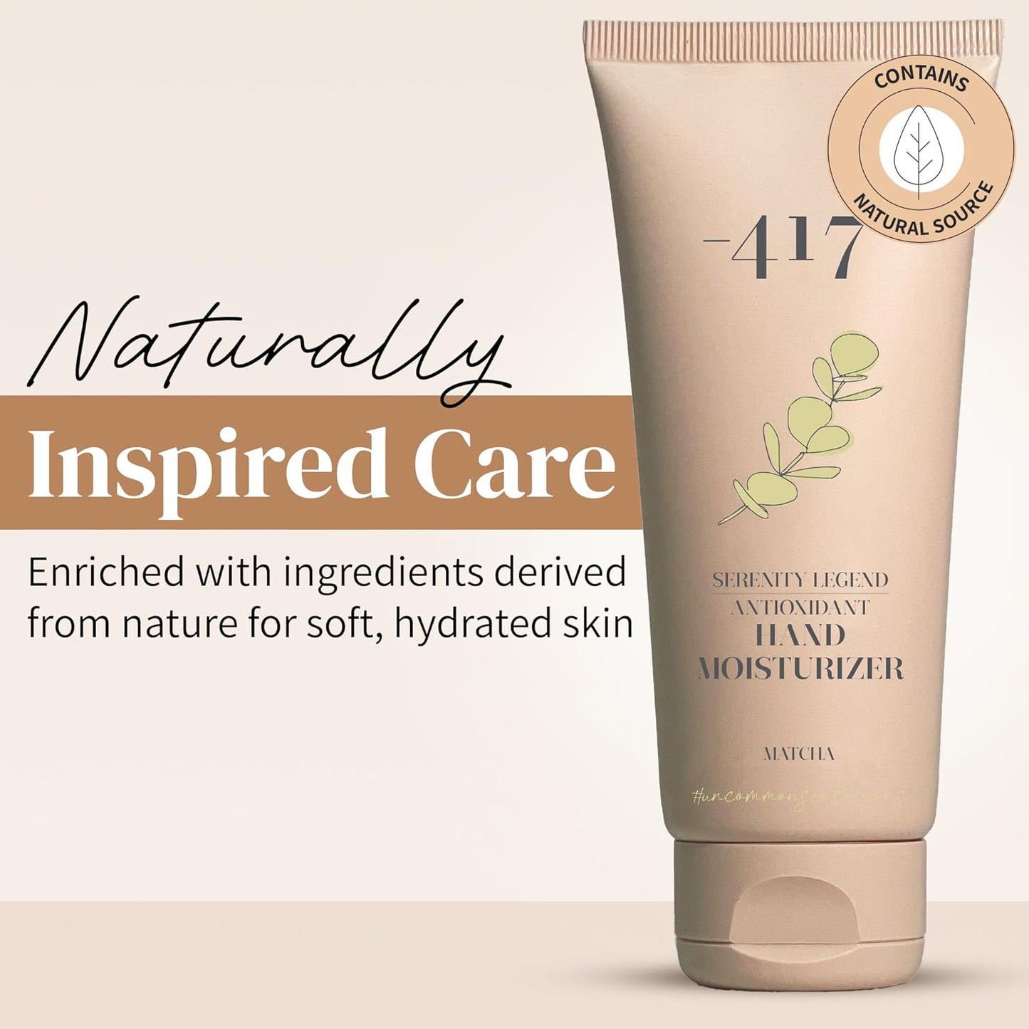 -417 Minus Matcha Anti-Oxidant Hand Moisturizer: Hydrating & Revitalizing-FemmiqueWomen