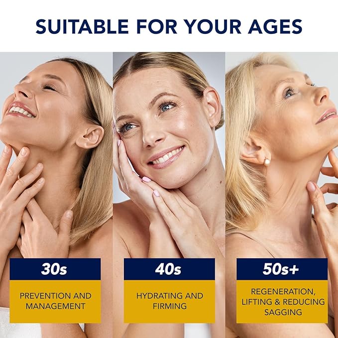 Korean Neck Cream for Firming & Tightening: Neck & Chest Anti-Aging Treatment for Crepey Sagging Skin & Wrinkles-FemmiqueWomen