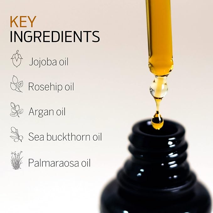 Facial Oil | Restorative Facial Oil For Dry Skin | Formulated With Rose Hip Oil, Jojoba Oil - 30 ml-FemmiqueWomen