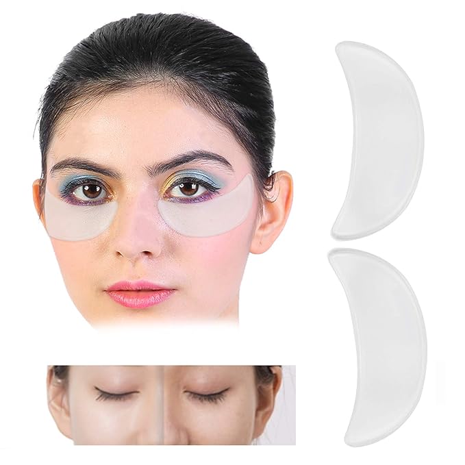 2Pcs Anti‑Wrinkle Face Eye Patch, Reusable Silicone Eye Pad Sticker for Face Caring-FemmiqueWomen