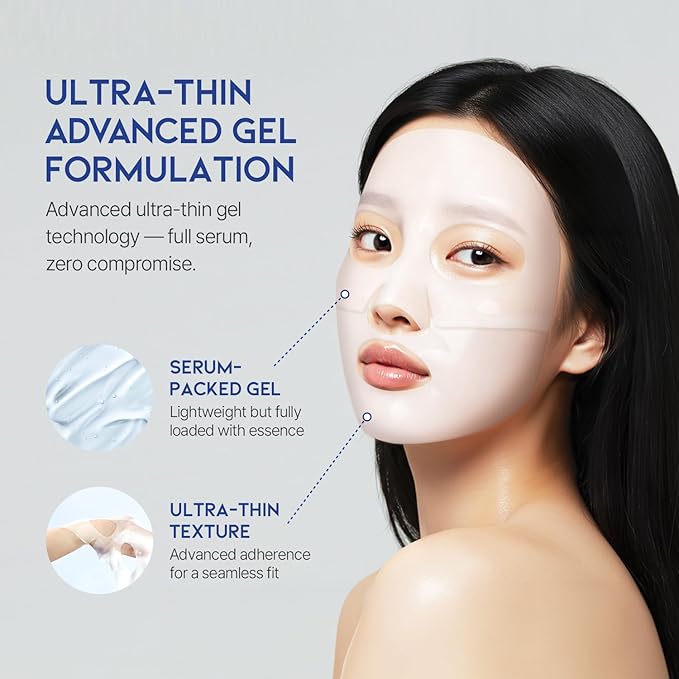 #OOTD Collagen, Hyaluronic Acid & Peptides for Elasticity, Hydration, and Firming. Lifting Hydrogel Sheet Mask - Face Mask (5pcs)-FemmiqueWomen