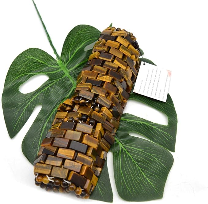 Jade Ice Sleeping Mask, Jade Mask for Relieving Face & Eye Puffiness Migraine, Anti Wrinkle Mask Therapy, Yoga Meditation Tools (Tiger's eye Jade)-FemmiqueWomen