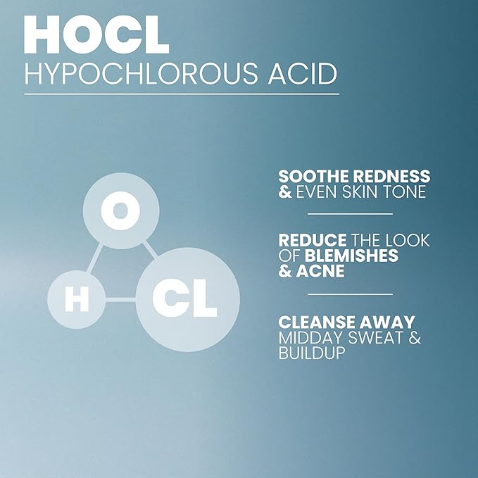 Hypochlorous Acid Spray for Face, Skin, and Body – 0.018% HOCl Facial Mist Toner, Hydrating Cleanser for Acne, Eczema, Rosacea, Eyelids, Pets, Workout, Baby, Back, Redness, Sensitive Care Spray-FemmiqueWomen