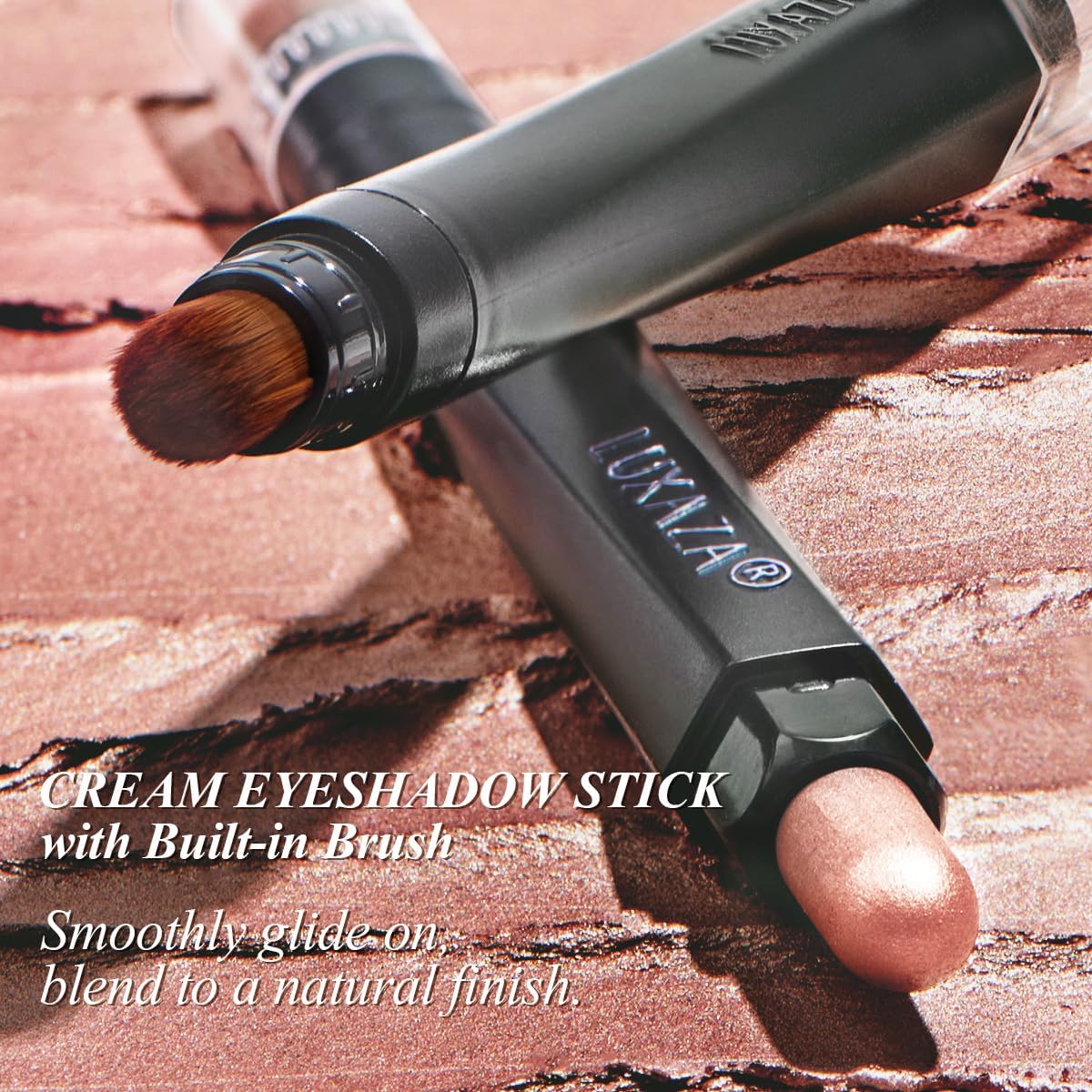 10PCS Eyeshadow Stick,Shimmer And Matte Brown Metallic Cream Eyeshadow Pencil Crayon with Smudge-proof & Waterproof, Eye Brightener Stick, Ideal Gift for Women - C2 Stellar Pink Quartz-FemmiqueWomen