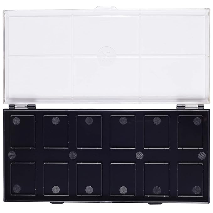 12 Color Empty Alcohol Activated Palette for Refills and Custom Palette Creation-FemmiqueWomen