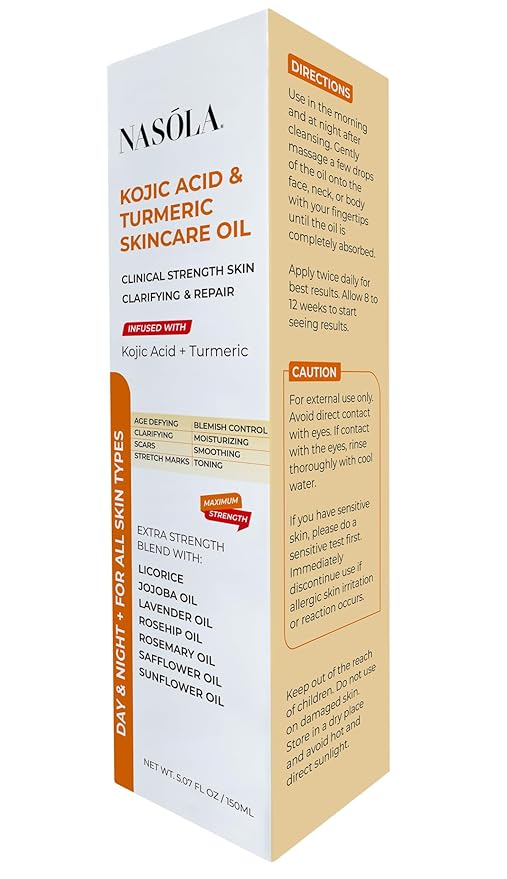 Kojic Acid Turmeric Skincare Bio Pure Oil-FemmiqueWomen
