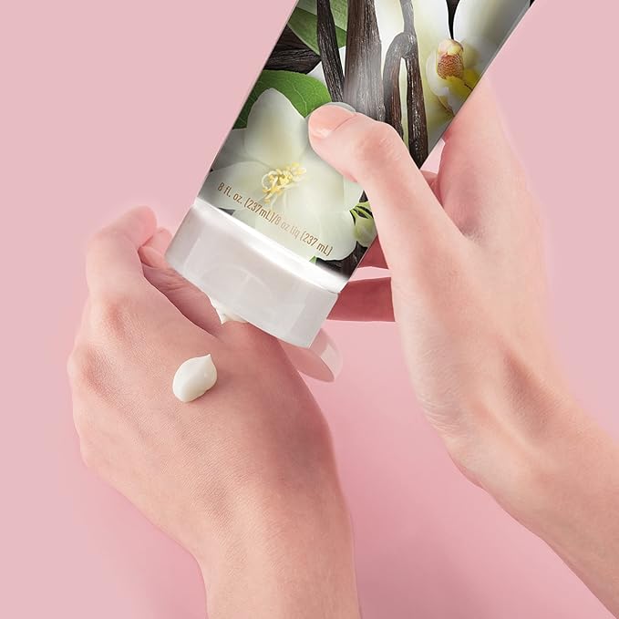 Desert Essence Spicy Vanilla Chai Hand & Body Lotion, Uplifting, Smoothes & Softens Skin, No Greasy Residue, Aloe Vera, Shea Butter, Vitamin E, 8 Fl Oz-FemmiqueWomen