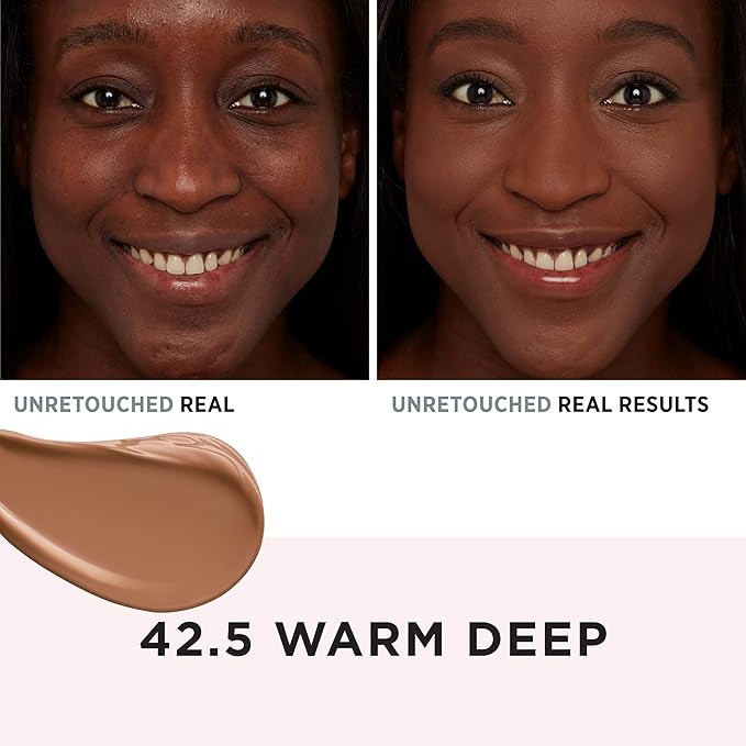 IT Cosmetics Makeup Set - Includes Supersize Bye Bye Under Eye Concealer (42.5 Deep) + Heavenly Luxe Complexion Perfection Concealer Brush (1 fl oz) - with Collagen, Hyaluronic Acid & Antioxidants-FemmiqueWomen