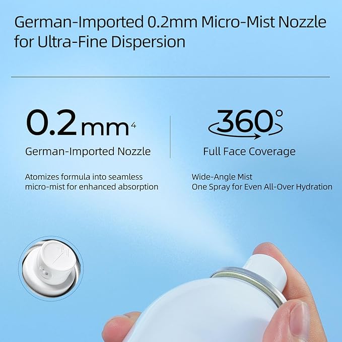 YILIAN Face Mist Natural Facial Spray with HA, Soothing and Calming Sensitive Skin, 10.14 fl. oz.-FemmiqueWomen