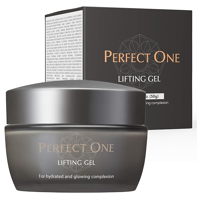 PERFECT ONE Lifting Gel - Helps The Skin Appear Firmer and Moisturized - All-in-One Skin Care Serum, Moisturizer, & Facial Mask - With VC Collagen, Niacinamide, Retinol, and Hyaluronic Acid, 50g-FemmiqueWomen
