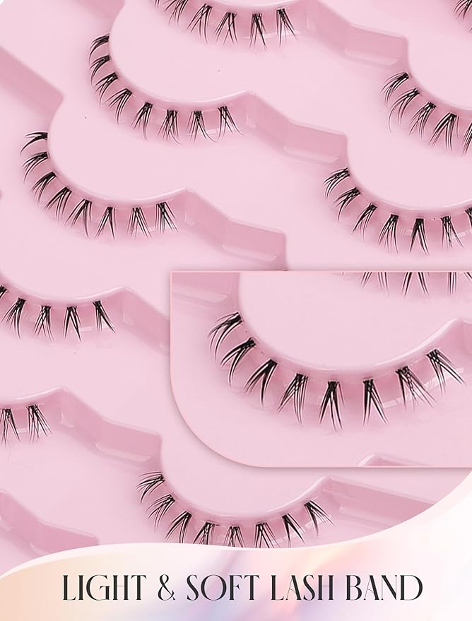 Bottom Lashes Strip Bottom Eyelashes Lower Lashes False Eyelashes Lower Eyelashes X31-FemmiqueWomen