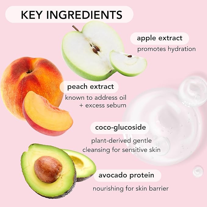 Saturday Skin Face Cleanser Hydrating Foam Cleanser Natural ingredients Anti-aging | Makeup Remover and Face Wash | Fragrance Free Ideal for Sensitive, Dry Skin Korean Skincare-FemmiqueWomen