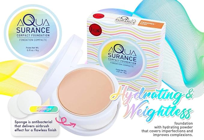 J.CAT BEAUTY Aquasurance Compact Foundation - Natural-FemmiqueWomen