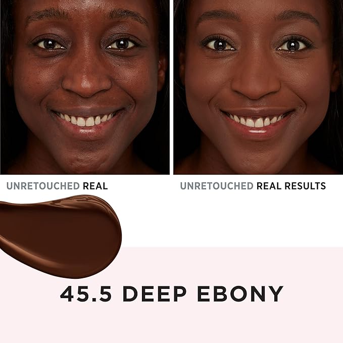 IT Cosmetics Makeup Set - Includes Supersize Bye Bye Under Eye Concealer (45.5 Deep) + Heavenly Luxe Complexion Perfection Concealer Brush (1 fl oz) - with Collagen, Hyaluronic Acid & Antioxidants-FemmiqueWomen