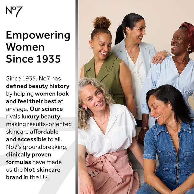 No7 Lift & Luminate Triple Action Face Cream - Fragrance Free Face Moisturizer with SPF 30 - Formulated with Anti Aging Collagen Peptides & Brightening Complex (2 Pack)-FemmiqueWomen