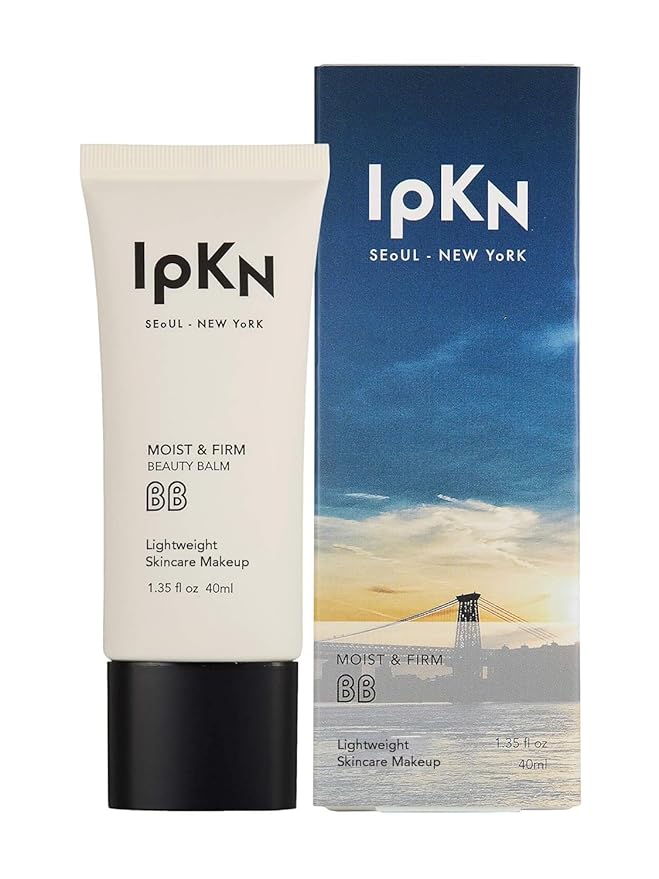 IPKN Moist & Firm BB Cream - Ultra-Hydrating Daily BB Cream with or without SPF40 - Lightweight, Non-Greasy Face Base with Antioxidants for Smooth, Radiant Skin-FemmiqueWomen