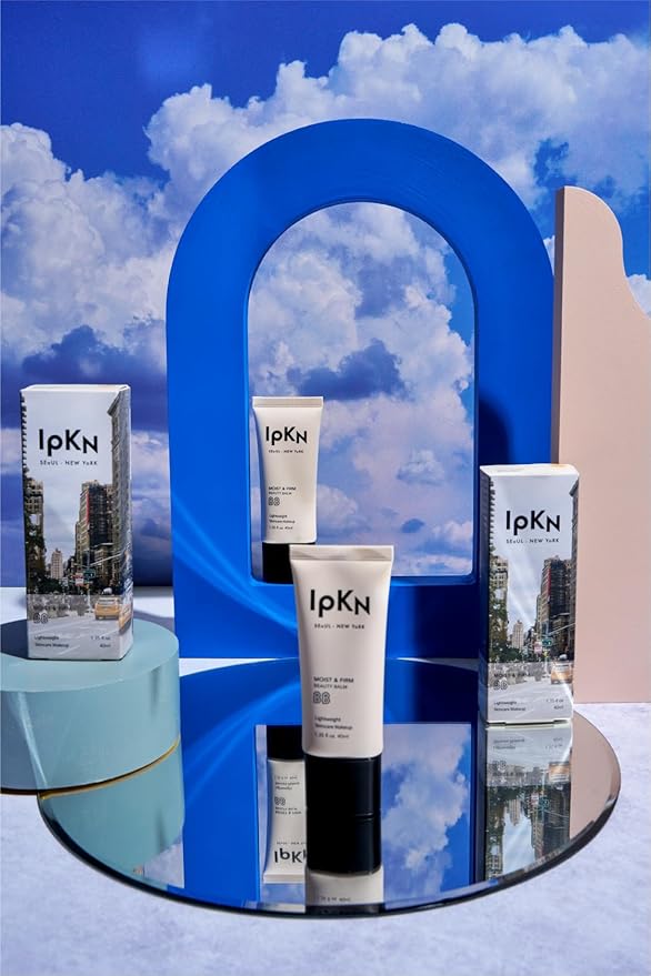 IPKN Moist & Firm BB Cream - Ultra-Hydrating Daily BB Cream with or without SPF40 - Lightweight, Non-Greasy Face Base with Antioxidants for Smooth, Radiant Skin-FemmiqueWomen