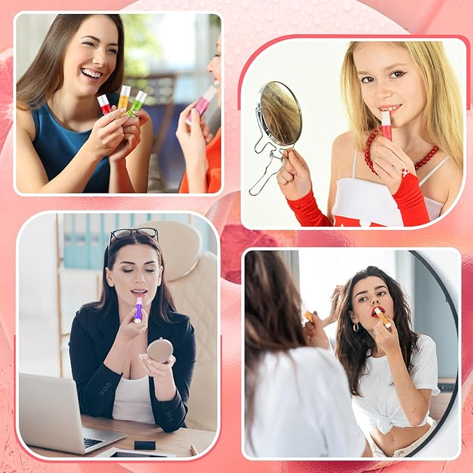 24 Pcs Lip Balm Gifts Bulk Thank You Gifts Employee Appreciation Gifts for Coworkers Moisturizer Assorted Flavors Natural Ingredients Dry Chapped Lip Care Gift for Women Men Teen-FemmiqueWomen