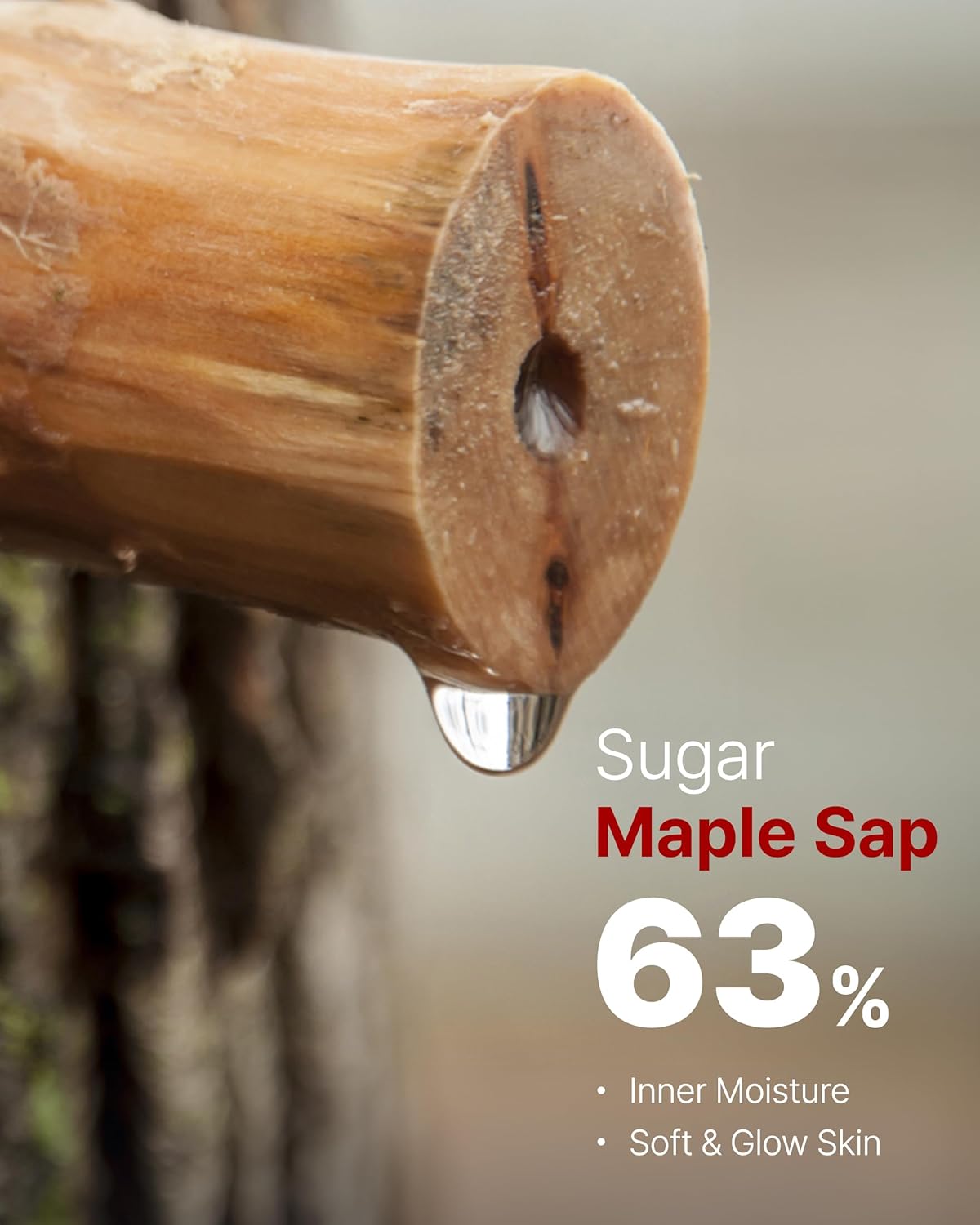 MAY COOP Raw Activator Face Serum – Hydrating & Nourishing Face Serum with 63% Maple Sap for Moisture - Anti Aging Skin Vitality & Glow - Korean Skincare, 2.02 fl.oz.-FemmiqueWomen