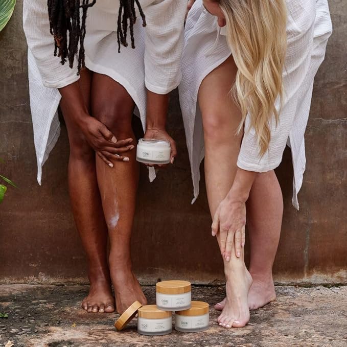 McEvoy Ranch Whipped Body Butter | ODE Olive Oil Beauty | 5.8 FL OZ | Crafted with Organic EVOO, Hyaluronic Acid, Organic Shea & Cocoa Butters | Nourishing, Brightening, Firming (Verde)-FemmiqueWomen