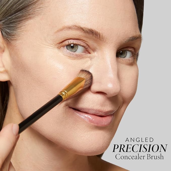 LAURA GELLER NEW YORK Angled Precision Concealer Brush - Professional Makeup Brush-FemmiqueWomen